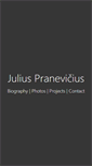 Mobile Screenshot of juliuspranevicius.com